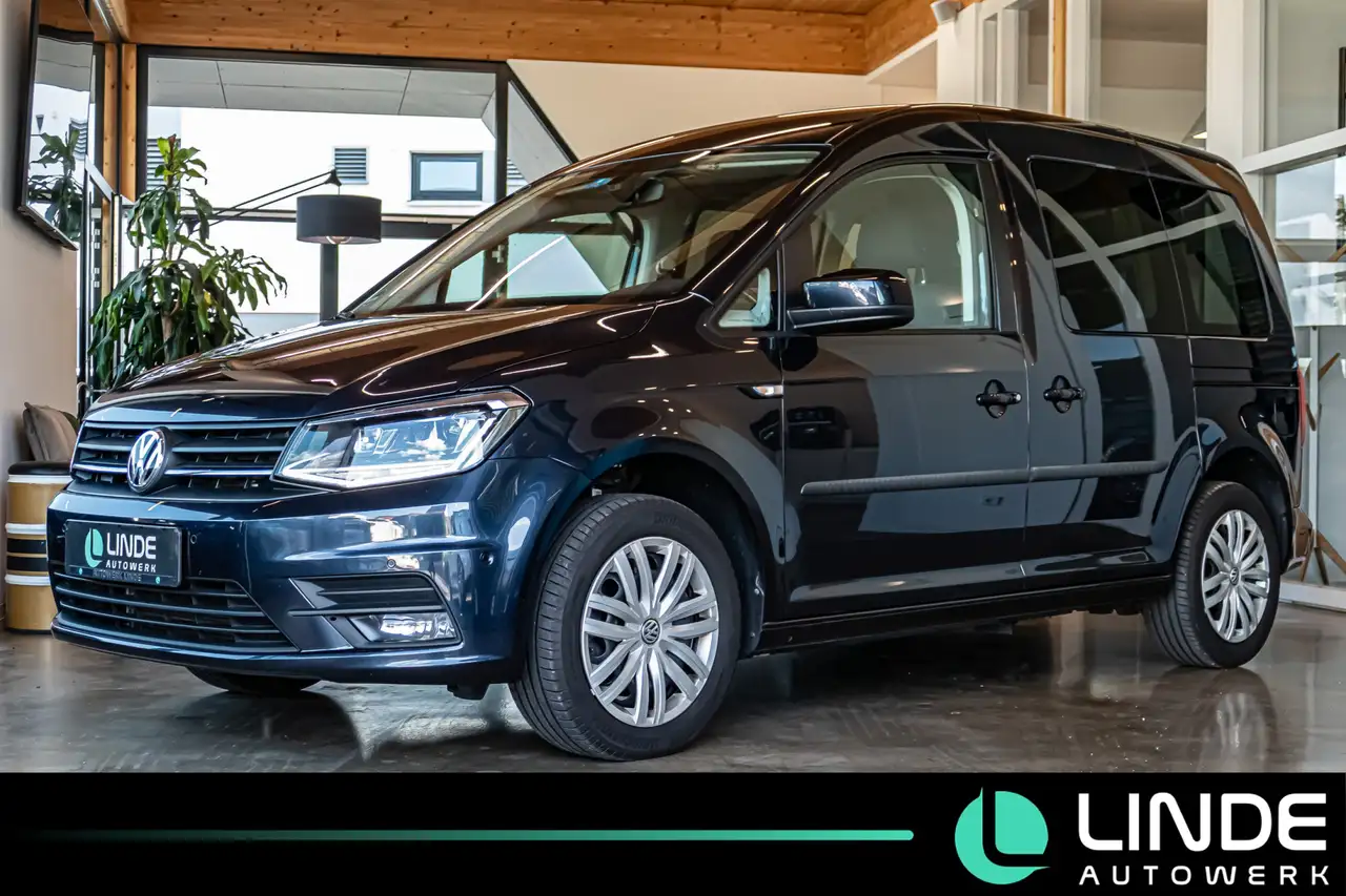 Volkswagen Caddy 1.HAND|AHK|TEMPO.|NAVI|PDC|BI-XENON|APP — photo 1 of 15