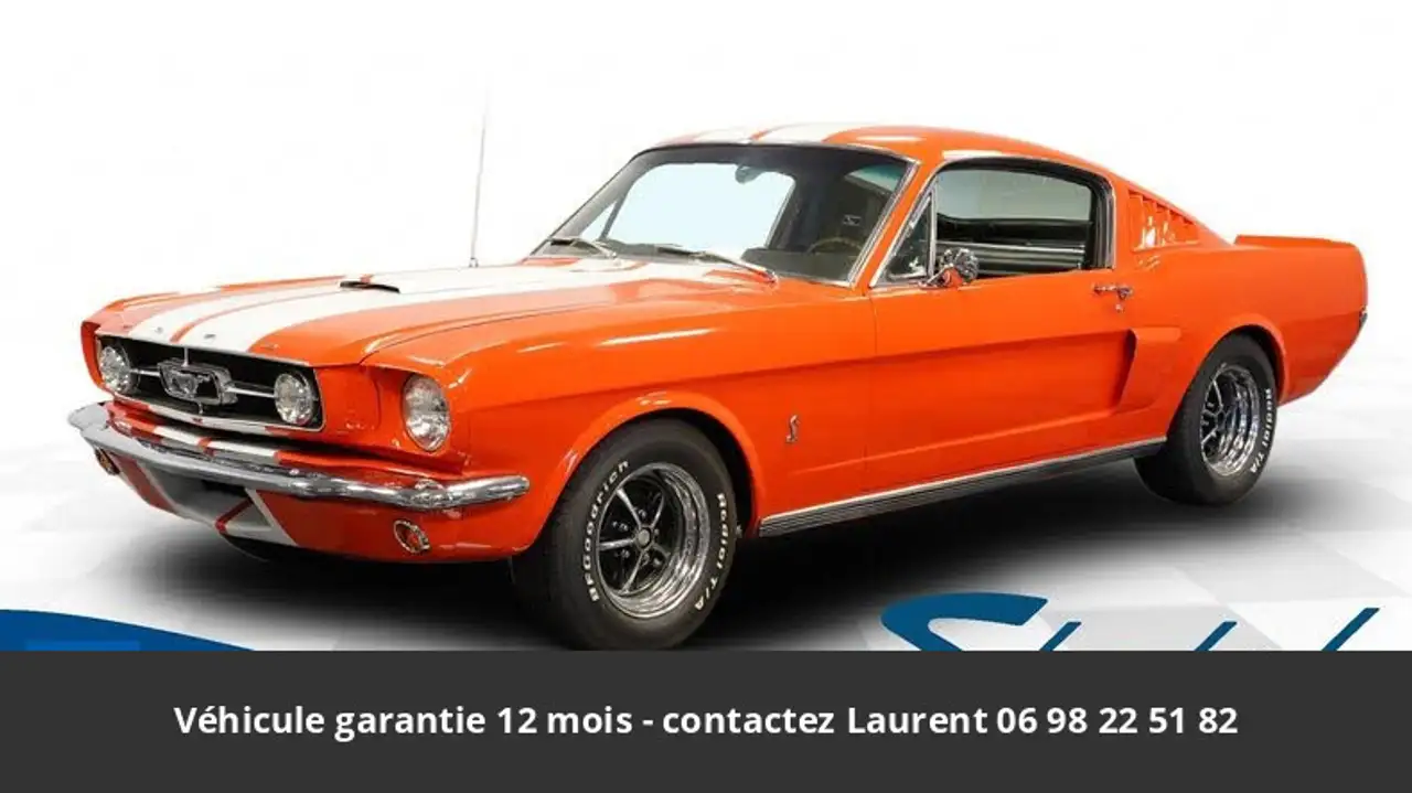 Ford Mustang 1965 Coupé 289 CI V8 225 HP Code A 5 vitesses Tous compris — photo 1 of 15