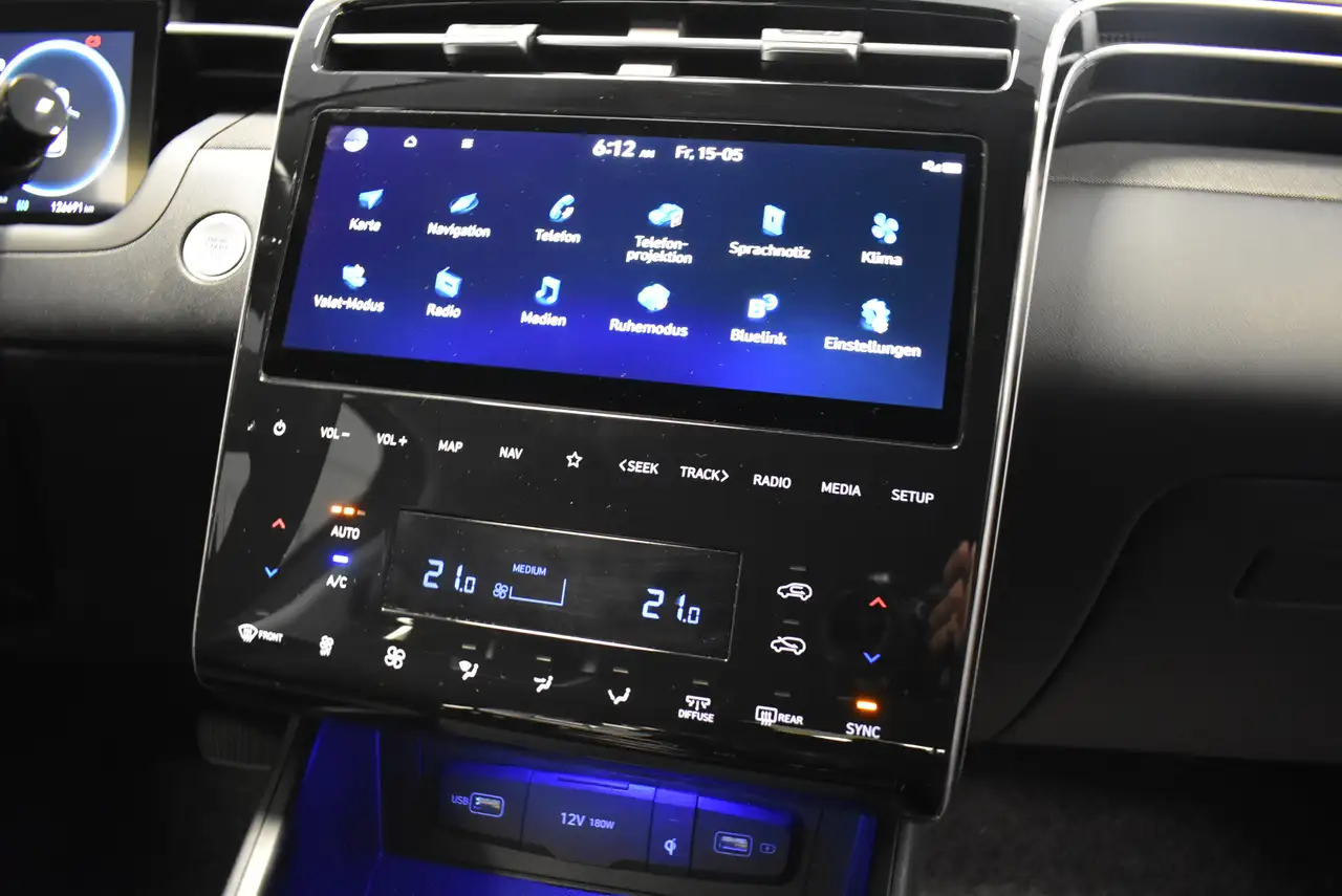 2022 Hyundai TUCSON 1,6 Prime Mild-Hybrid Aut Navi LED Leder, photograph 8