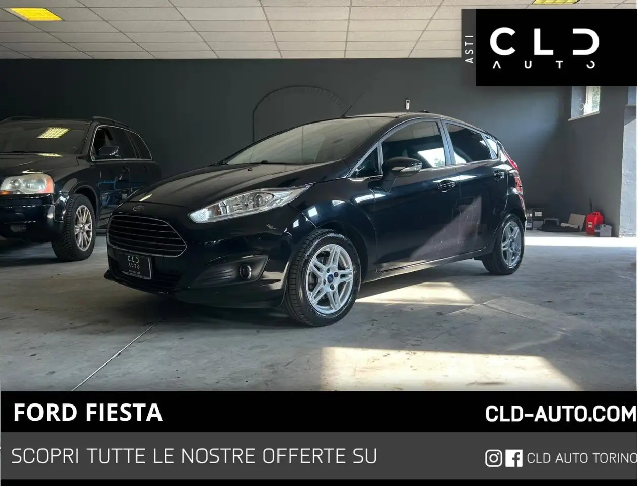 Ford Fiesta 1.5 TDCi 75CV 5P BLACK E WHITE EDITION — photo 1 of 12