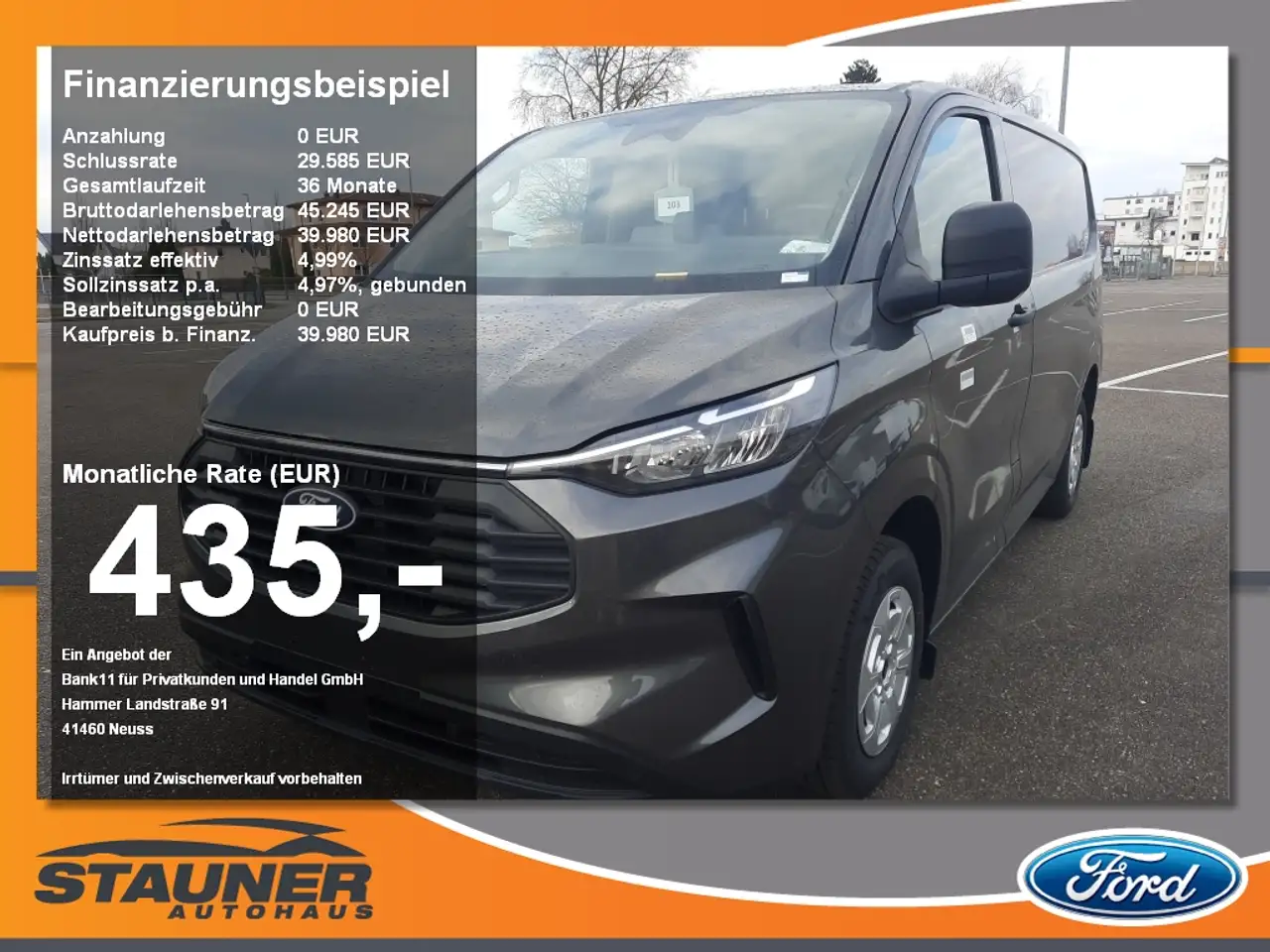 Ford Transit Custom Trend 320L1 AWD Frontscheibe beh. — photo 1 of 31