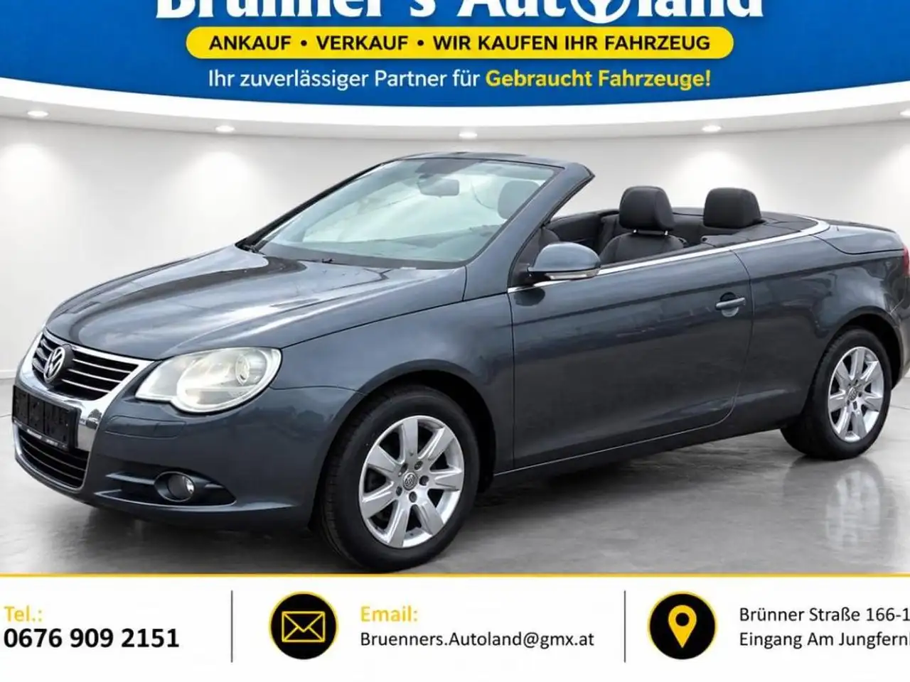 Volkswagen Eos Eos Individual 2,0 TDI DPF DSG Individual Lückenloser Service Heft — photo 1 of 15