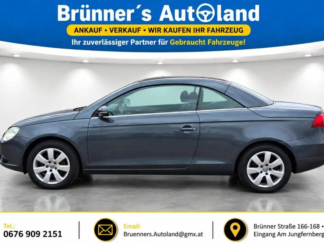 2008 Volkswagen Eos Eos Individual 2,0 TDI DPF DSG Individual Lückenloser Service Heft, photograph 3