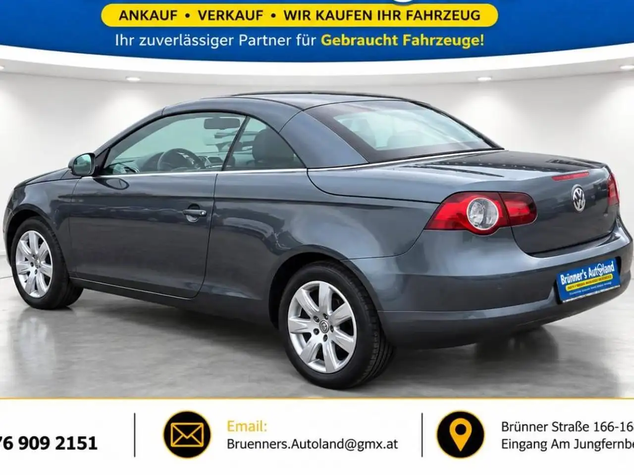 2008 Volkswagen Eos Eos Individual 2,0 TDI DPF DSG Individual Lückenloser Service Heft, photograph 4