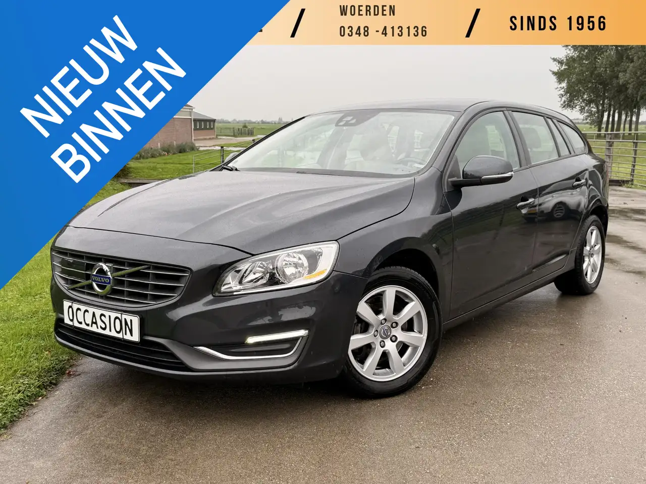 Volvo V60 2.0 T5 Kinetic | DEALER ONDERH. | DISTRIBUTIE V.V. — photo 1 of 27