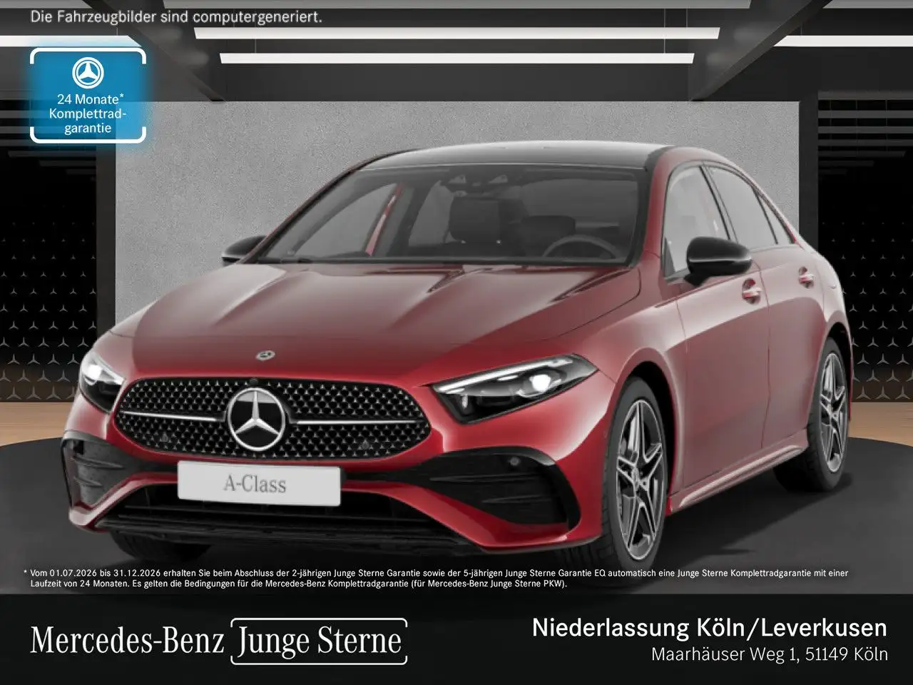 Mercedes-Benz A 200 Lim AMG+NIGHT+PANO+360°+MULTIBEAM+BURMESTER — photo 1 of 22
