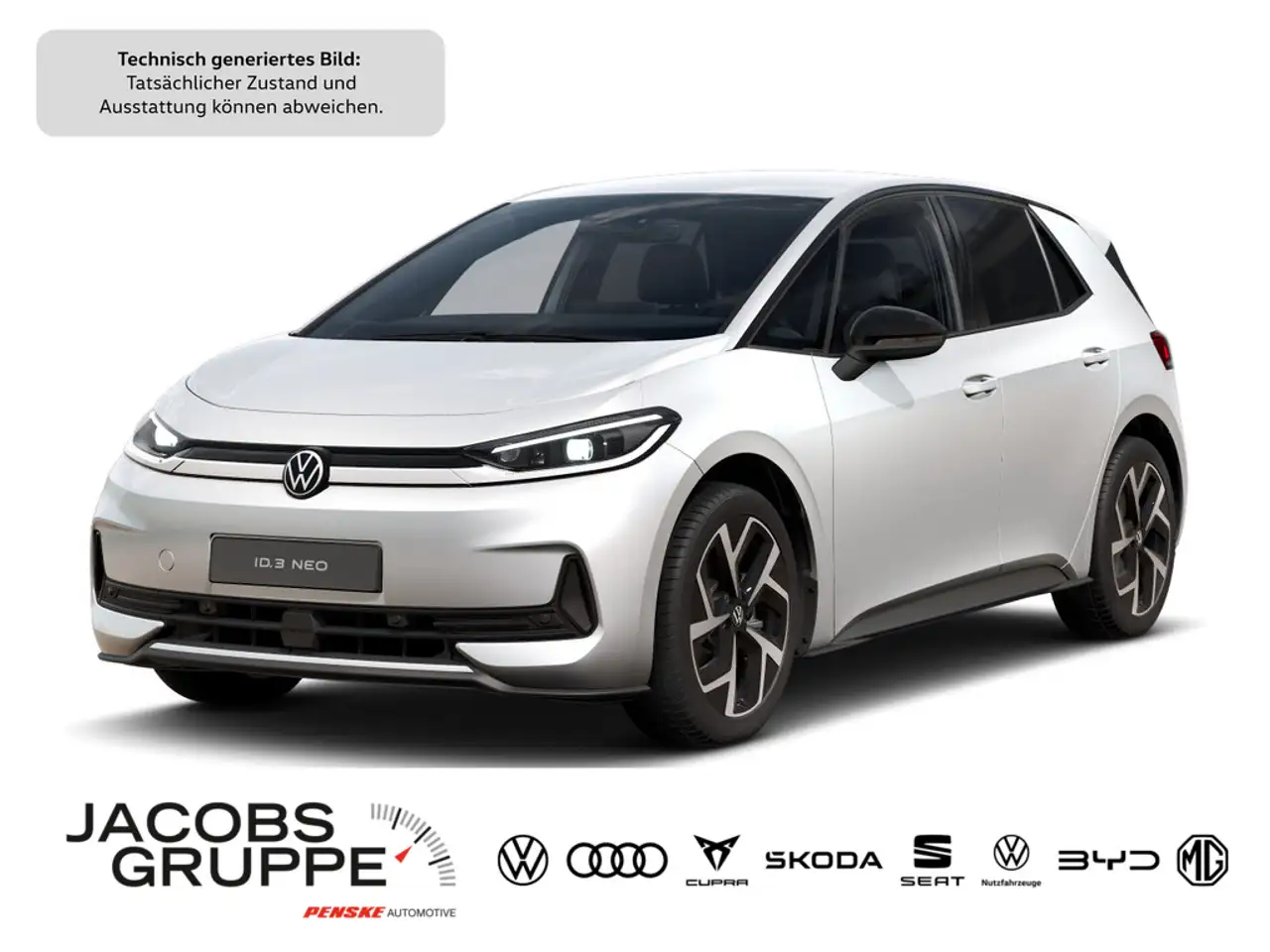 Volkswagen ID.3 Neo Life 125 kW 170 PS 50 kWh 1-Gang-Automatik Navi/GJR 19"/SHZ — photo 1 of 9