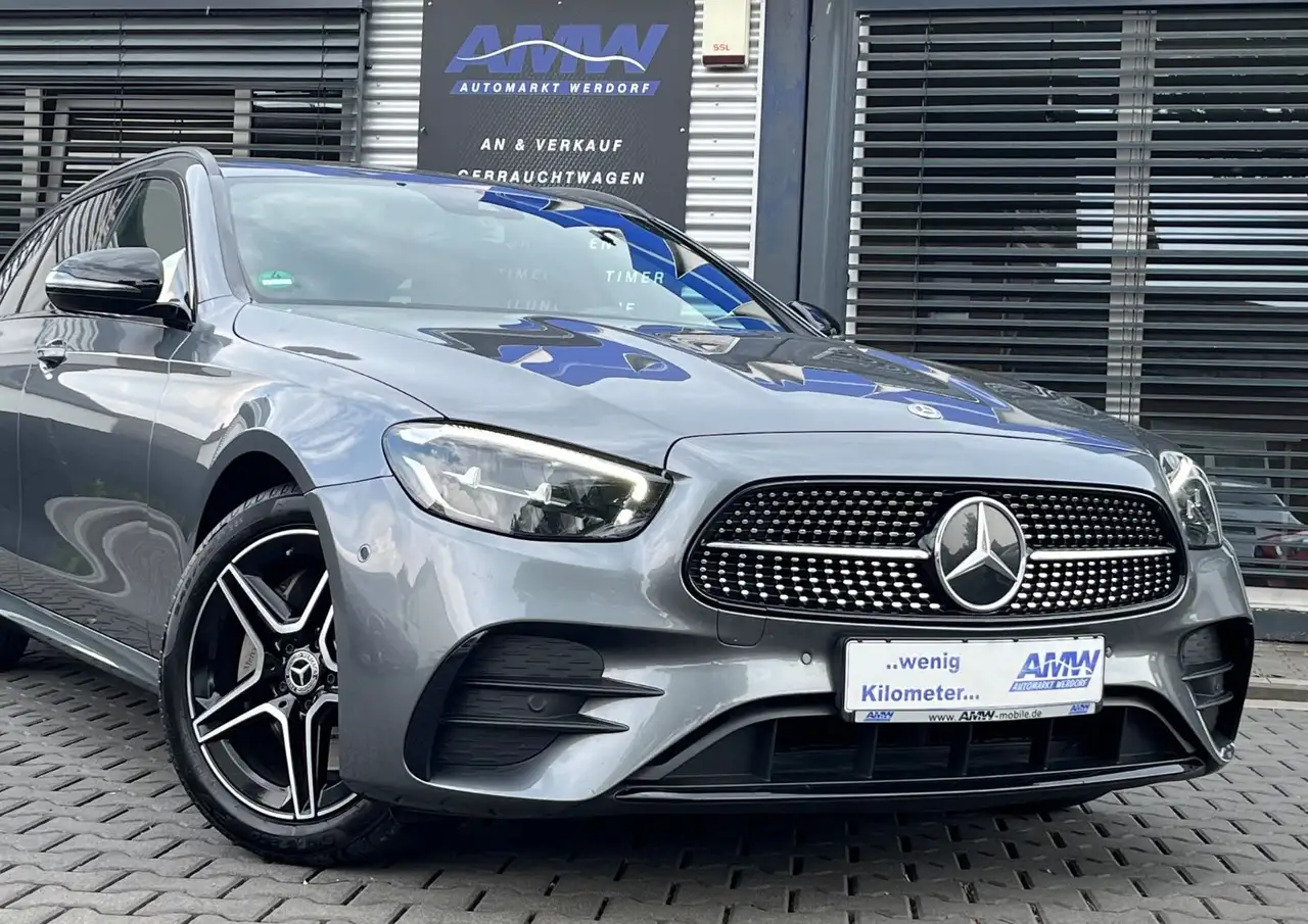 Mercedes-Benz E 300 d 4M AMG LINE*NIGHT*LED*AHK*BURMESTER*AMBI — photo 1 of 40