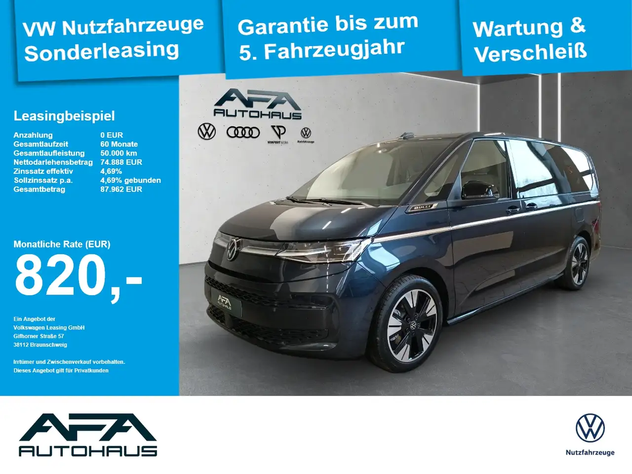 Volkswagen T7 Multivan 2.0 TDI DSG AHK*Navi*Harman*Sthz*Pano — photo 1 of 22