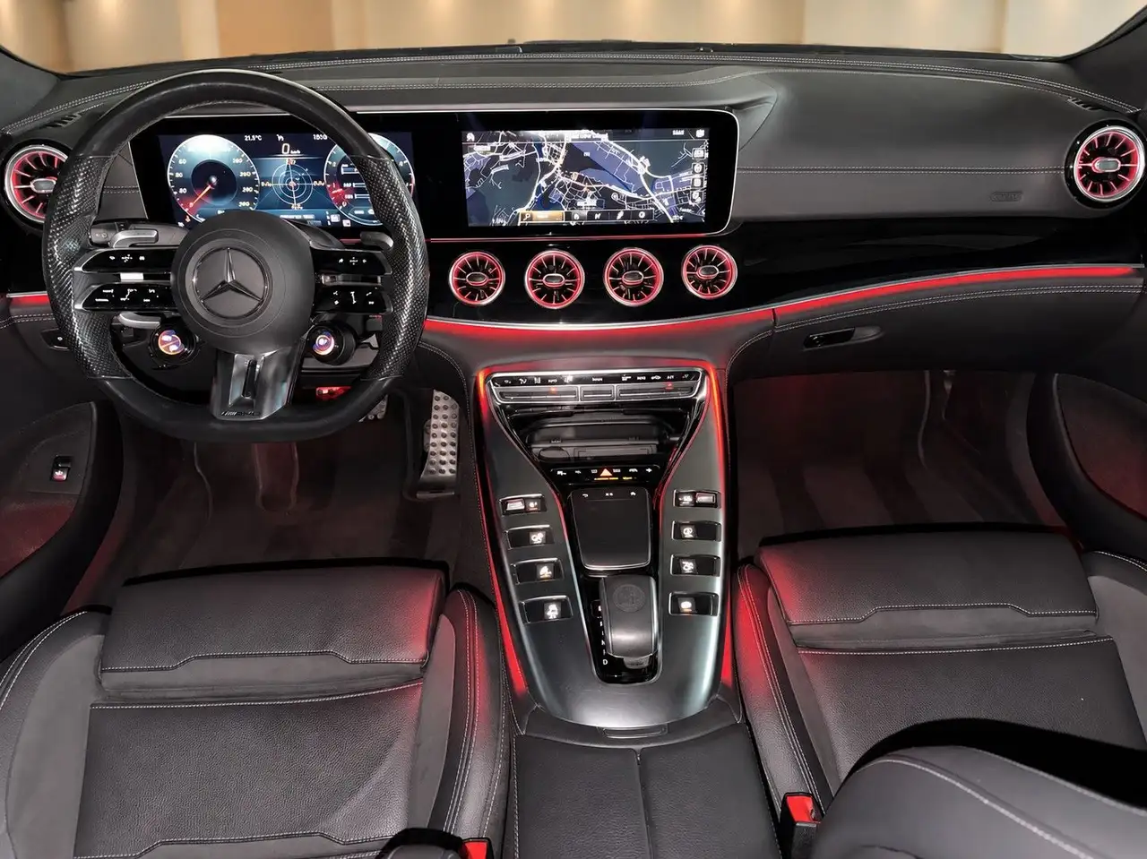 2021 Mercedes-Benz AMG GT 53 4Matic+ PANO BURMESTER V8 STYLING 360°, photograph 11