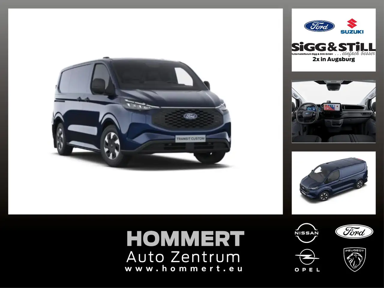 Ford Transit Custom E- Kasten Trend 320 L1 AHK*PDC*CAM — photo 1 of 13