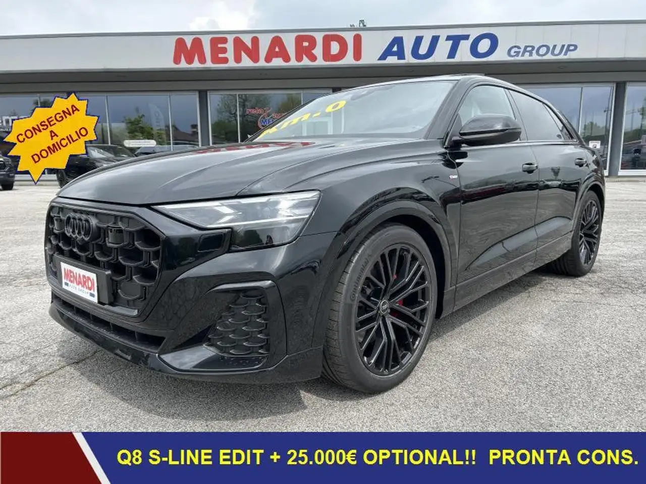 Audi Q8 S line edition 50 TDI quattro tiptronic TETTO+VALCONA+MATRIX — photo 1 of 26