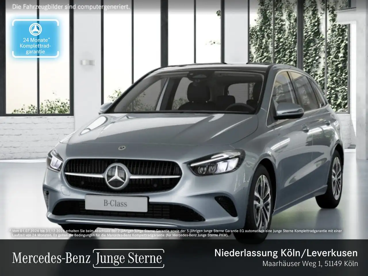 Mercedes-Benz B 200 PROGRESSIVE+PANO+LED+KAMERA+7G — photo 1 of 15