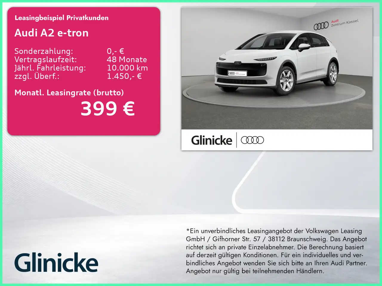 Audi A2 e-tron NEUBESTELLUNG — photo 1 of 10