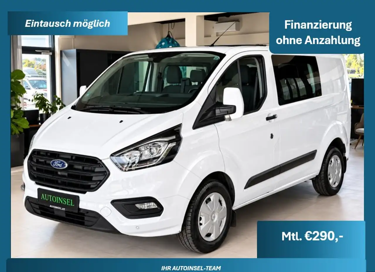 Ford Custom L1H1 6 Sitze+Tempomat+AHK+1.Besitz — photo 1 of 21