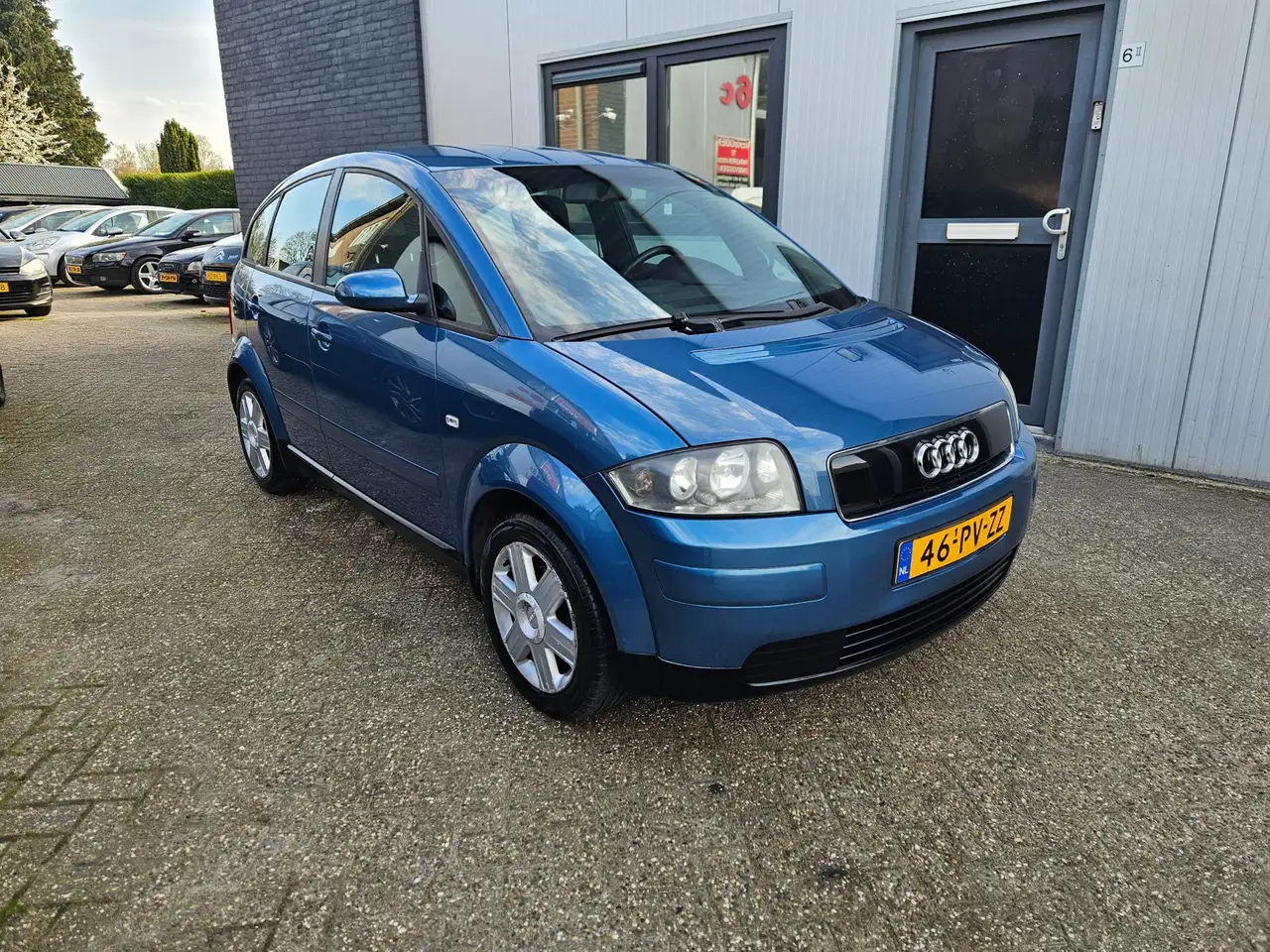 Audi A2 1.4 Pro Line 2005 Blauw|Clima|Elekrt Ramen — photo 1 of 20