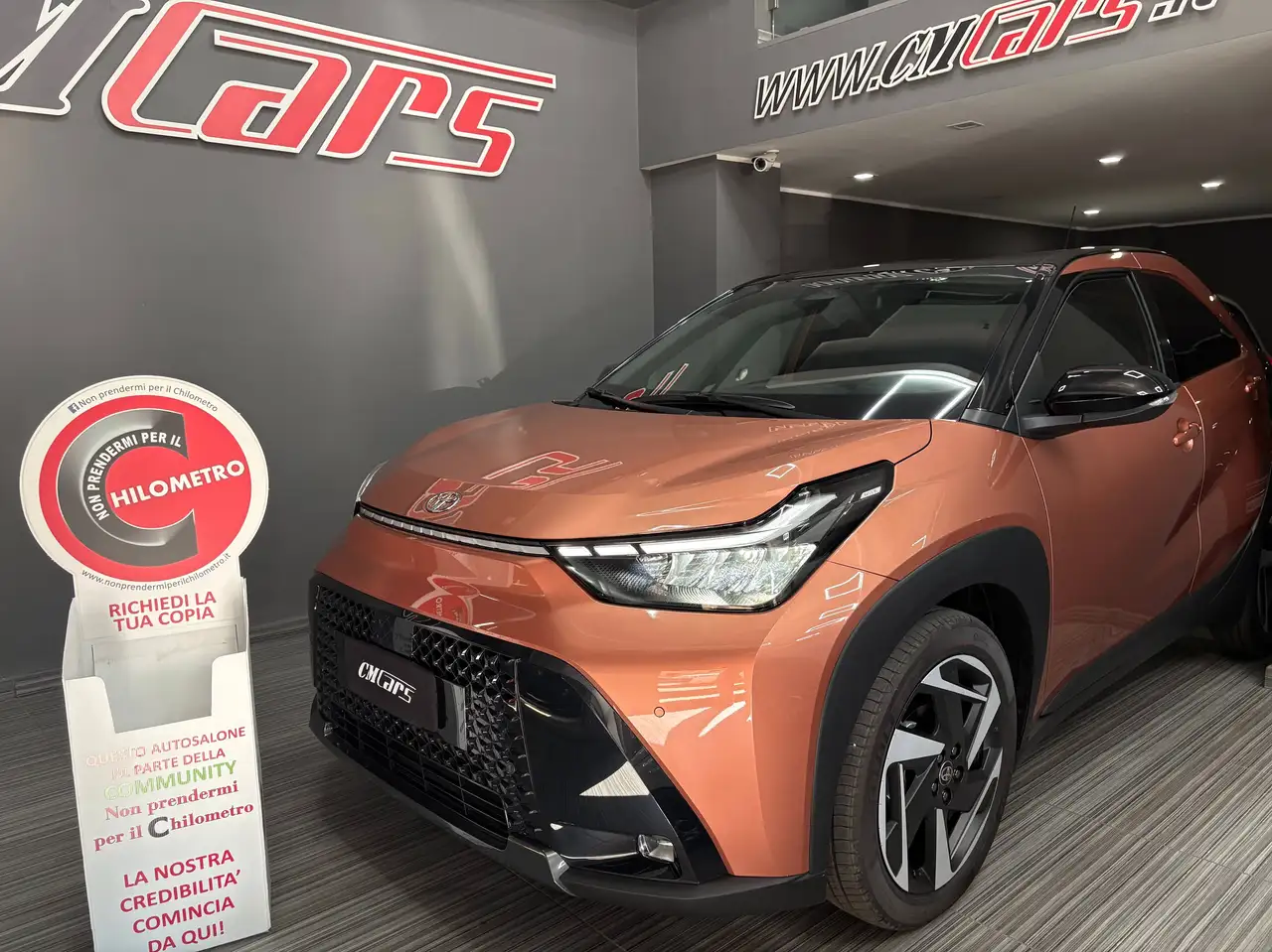 Toyota Aygo X 1.5 HEV 116cv E-CVT Automatica Premium ITALIANA — photo 1 of 15