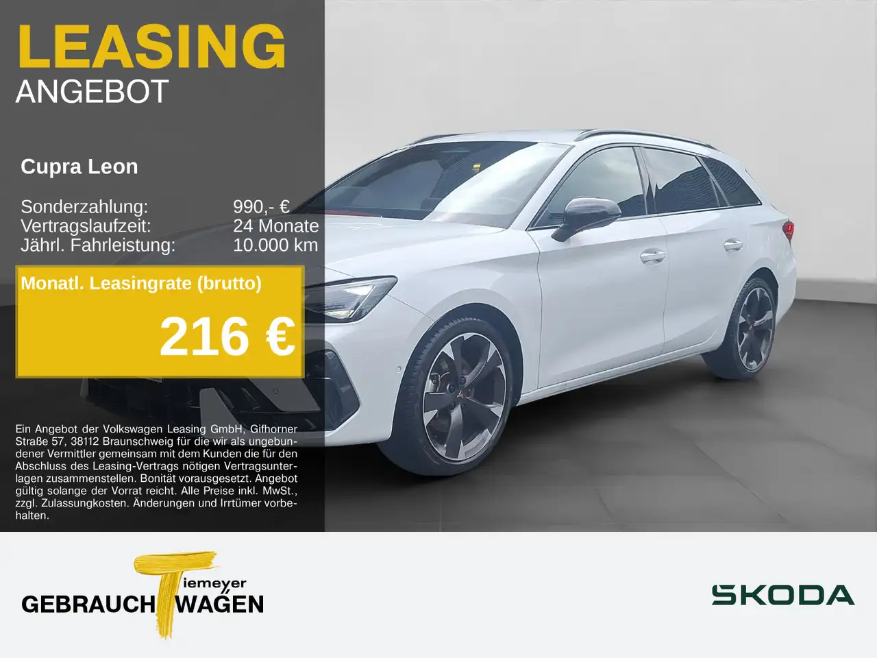 CUPRA Leon Sportstourer 2.0 TDI DSG AHK NAVI KAMERA — photo 1 of 20