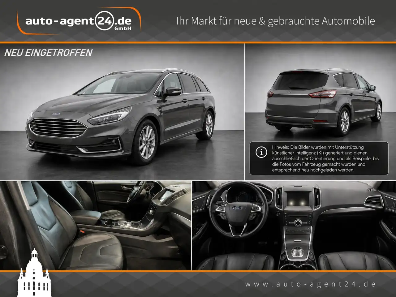 Ford S-Max 2.0 TDCi Titanium/ACC/BLIS/AHK/SplitView/Memo — photo 1 of 2