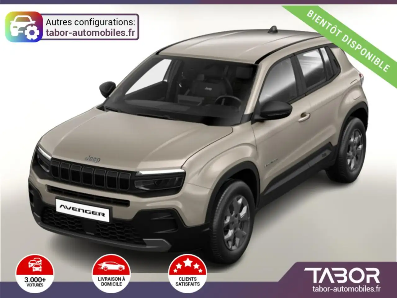 Jeep Avenger MHEV 110 Longitude LED SiègesChauf — photo 1 of 10