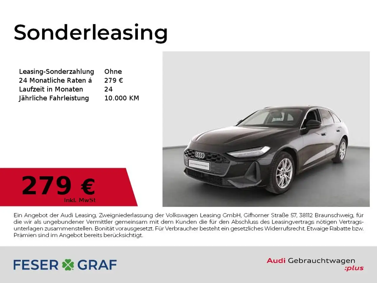 Audi A5 Avant TFSI S tronic LED+/Navi/ACC/VC+/Tech/Kamera — photo 1 of 9