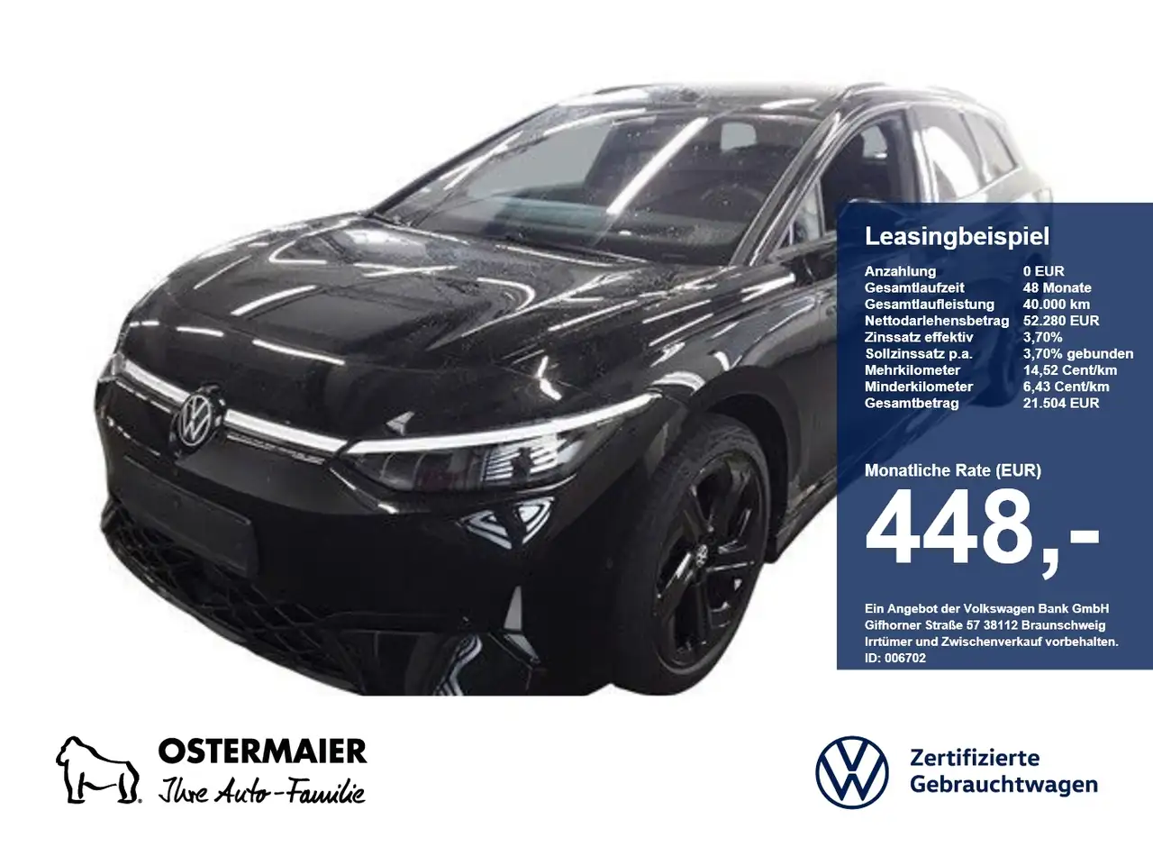 Volkswagen ID.7 Tourer GTX 340PS NP.81T PANO.HEAD-UP.AREA-V.5JG.20 — photo 1 of 10