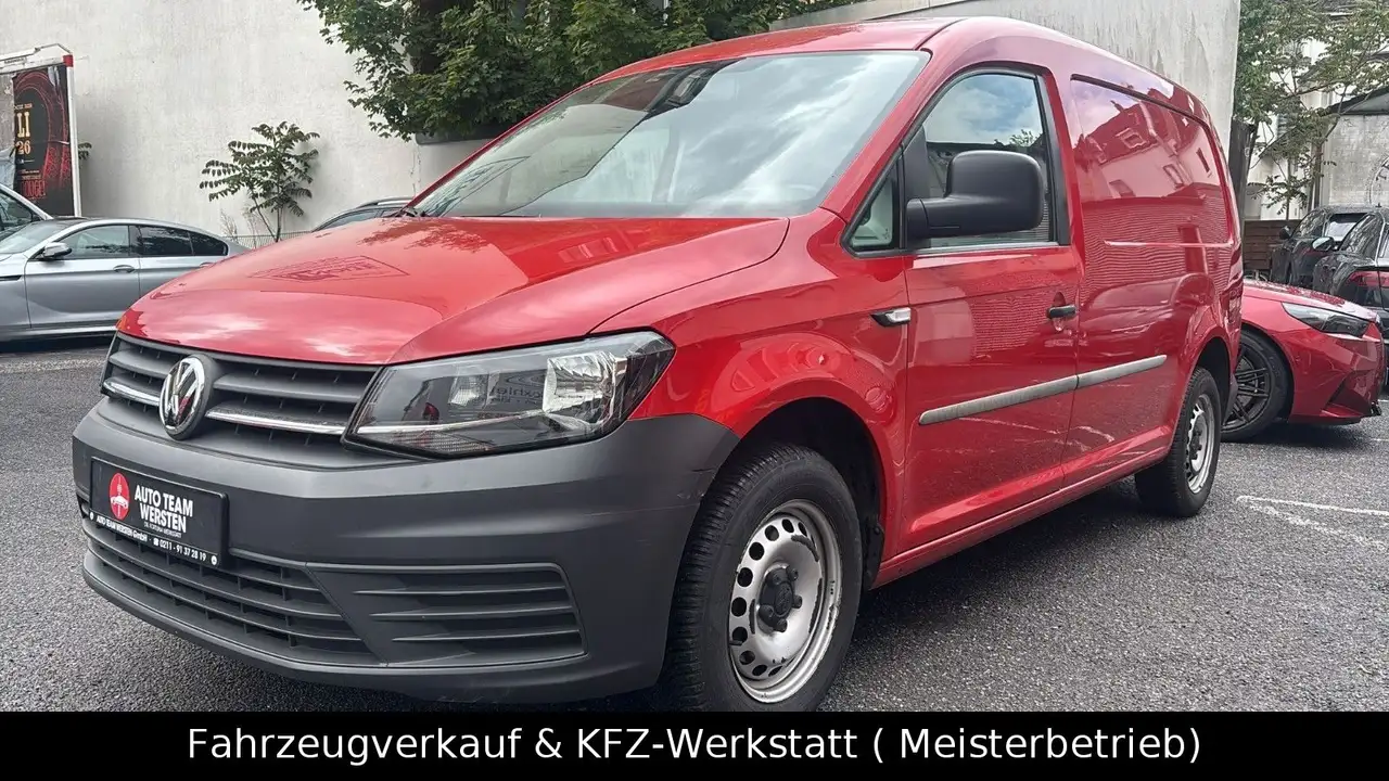 Volkswagen Caddy Kasten Maxi 1.4 TGI Regale 1.Hand — photo 1 of 12