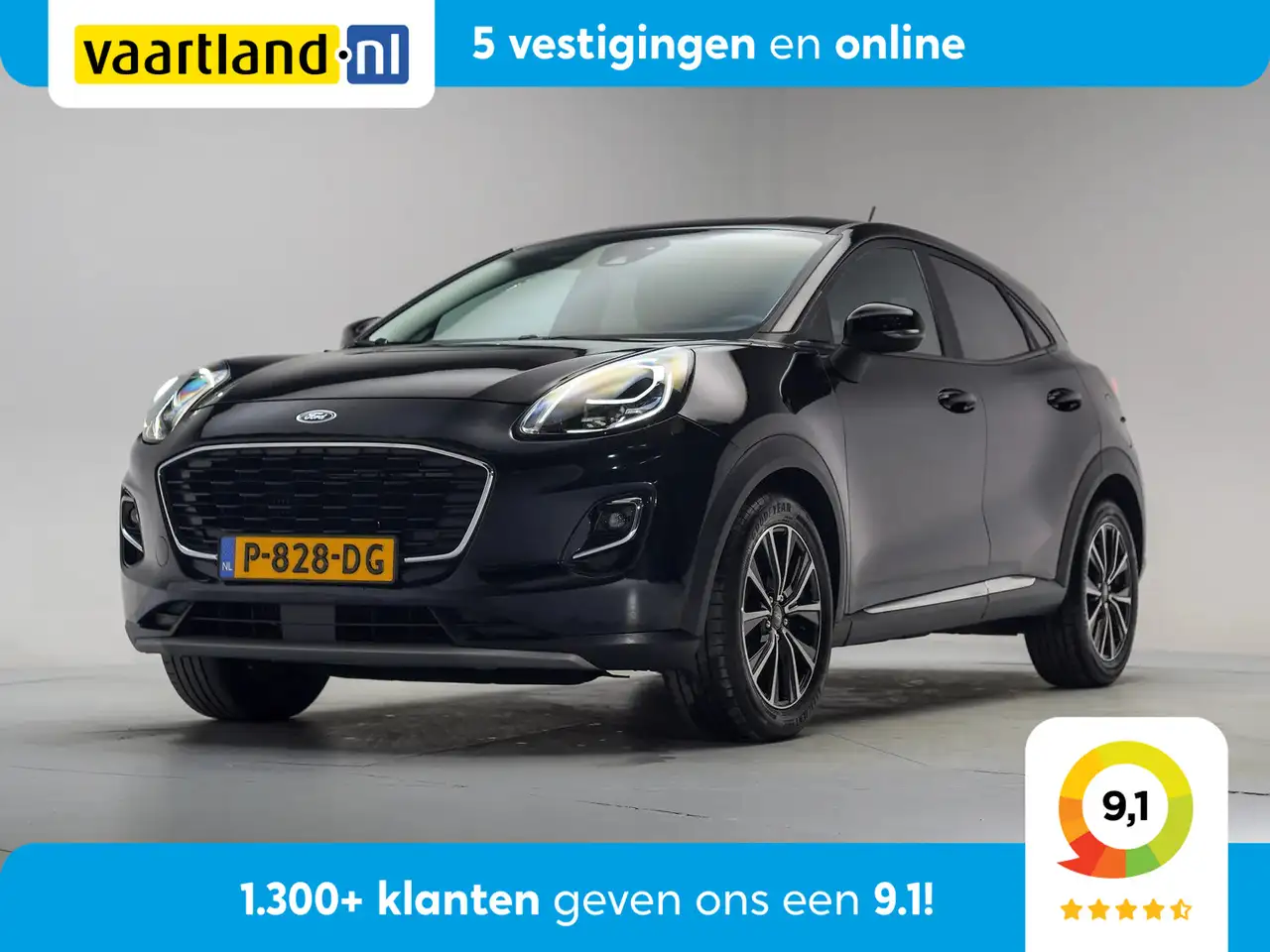 Ford Puma 1.0 Hybrid Titanium [ Led Camera Stoelverw Apple C — photo 1 of 40