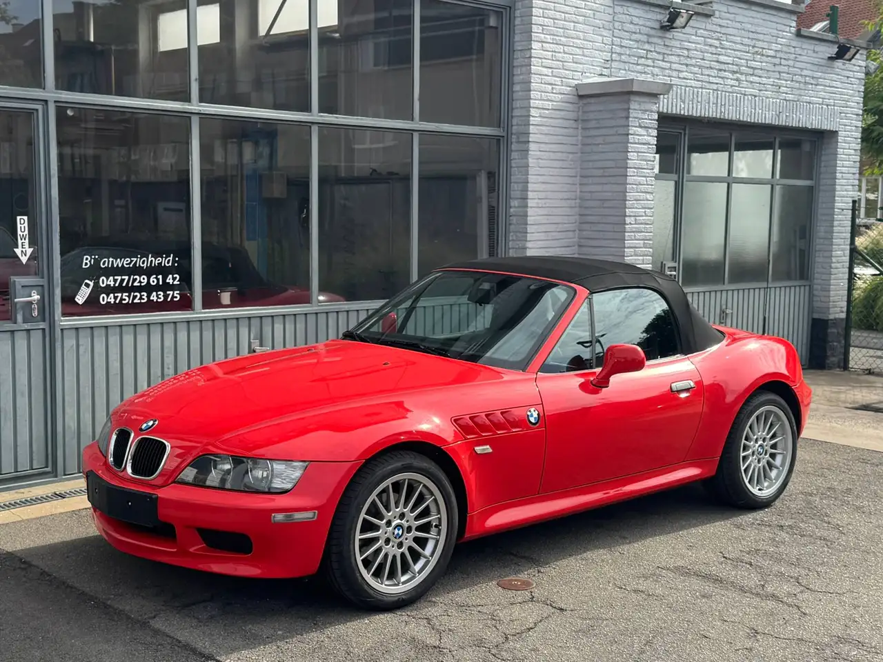 BMW Z3 1.9i Roadster ✅Phase 2 ✅Airco ✅1 prop ✅Cuir noir ✅Stock 10x BMW Z3 — photo 1 of 15