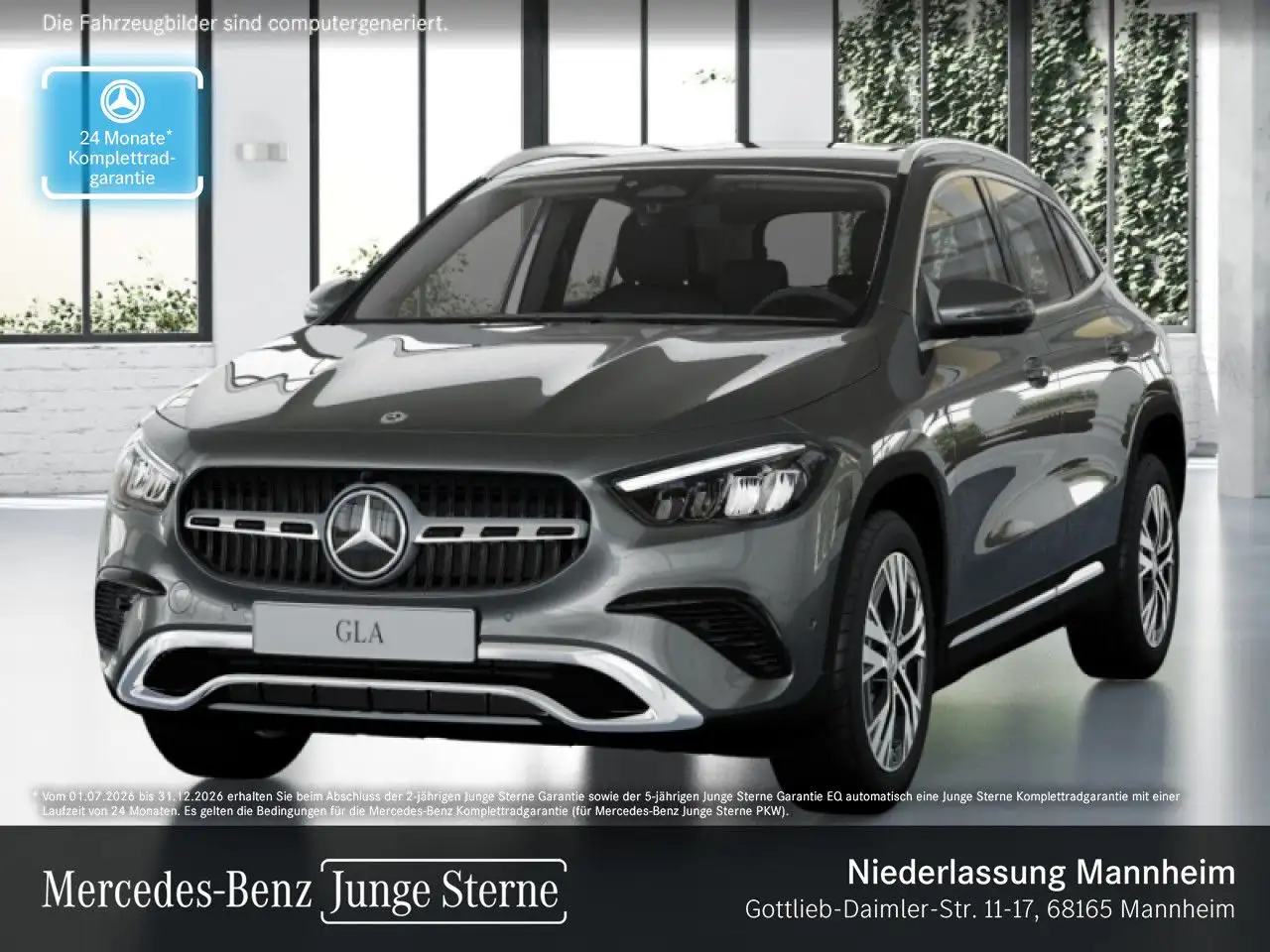 Mercedes-Benz GLA 250 e PROGRESSIVE+360°+LED+TOTW+8G — photo 1 of 23