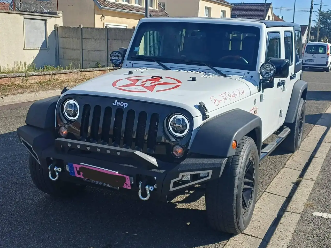 2017 Jeep Wrangler Wrangler V6 3.6 Pentastar 284 Unlimited-4x4 Command Trac BVA Night Eagle, photograph 2