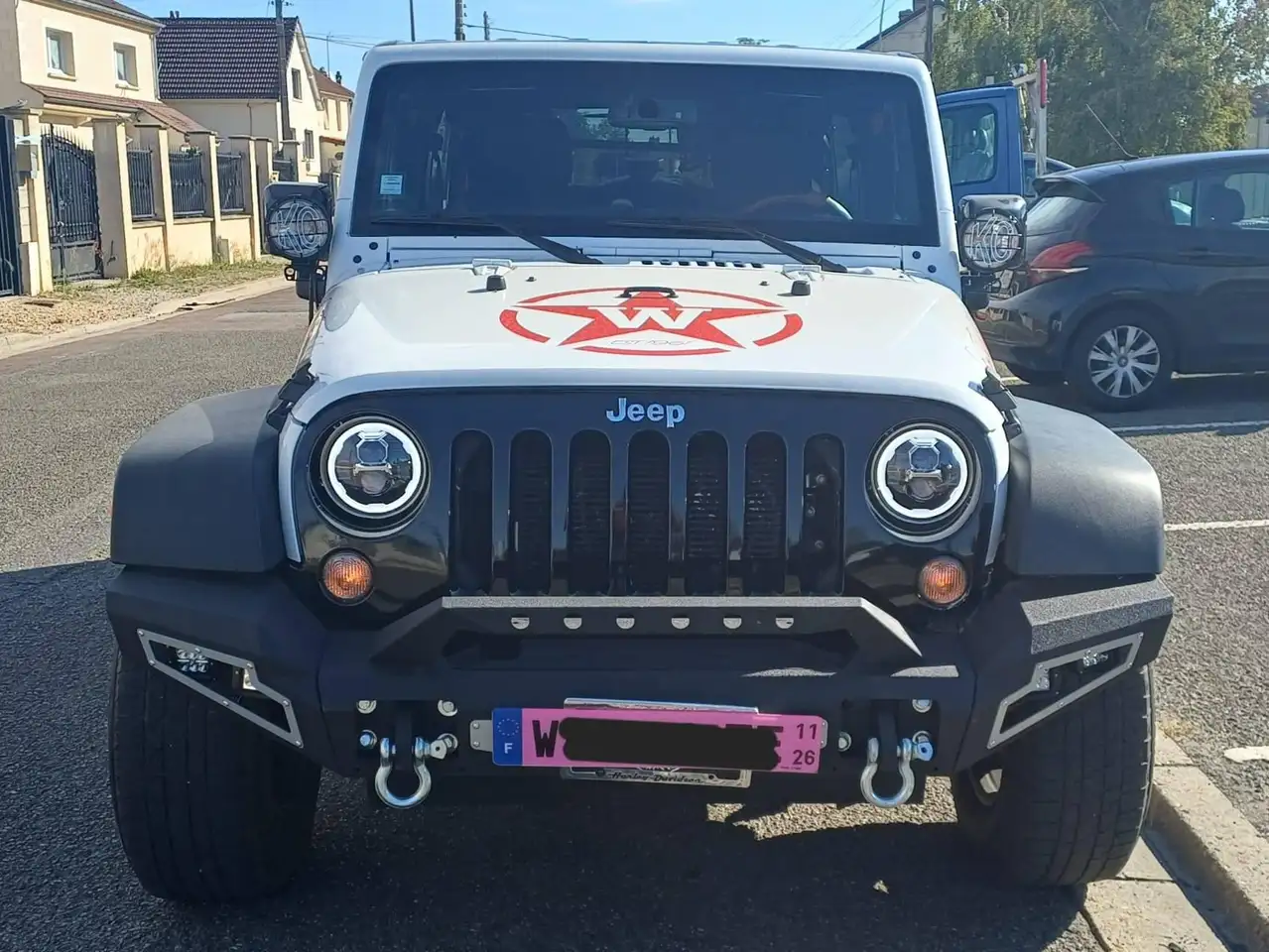 Jeep Wrangler Wrangler V6 3.6 Pentastar 284 Unlimited-4x4 Command Trac BVA Night Eagle — photo 1 of 17