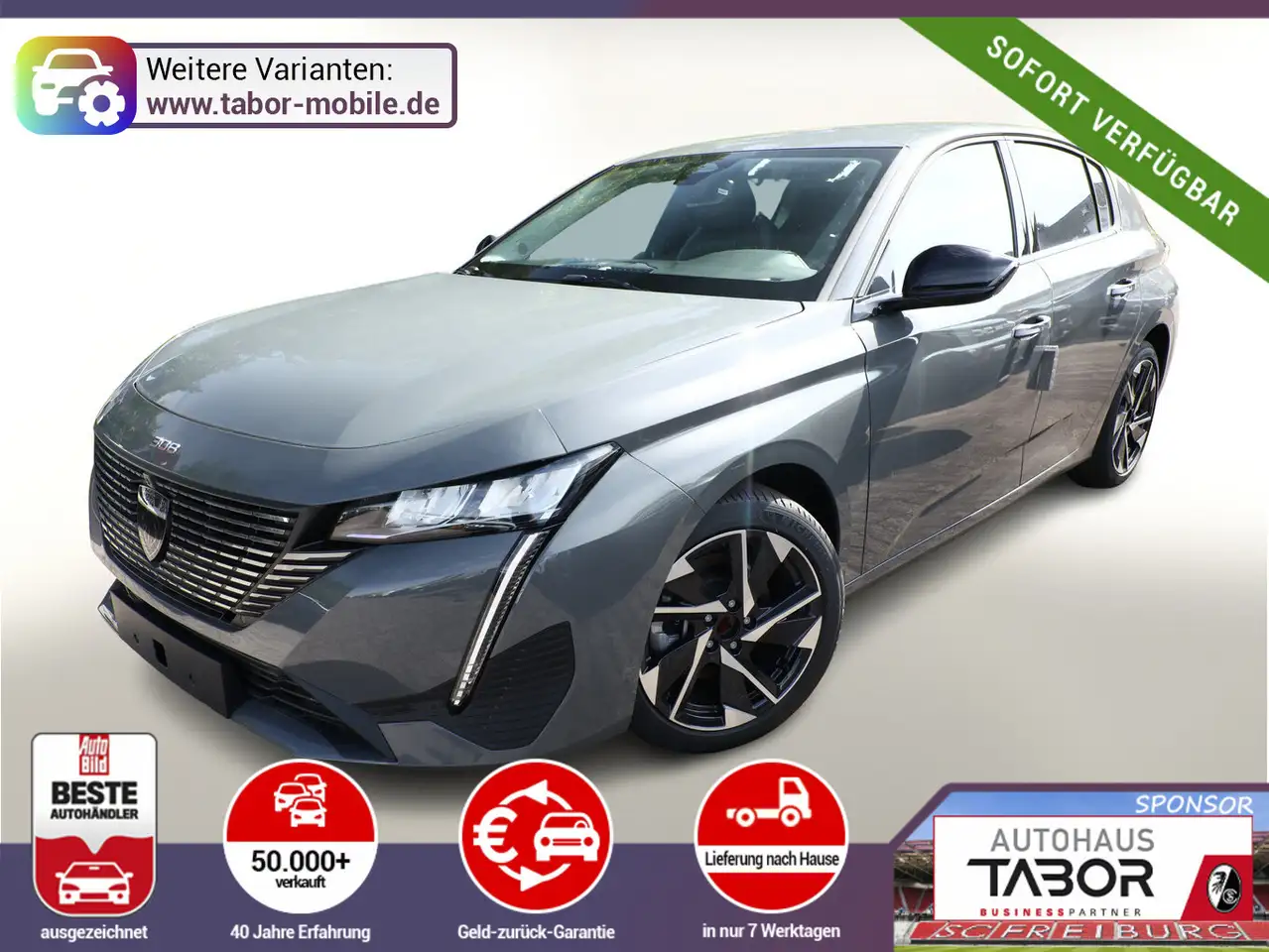 Peugeot 308 Allure Nav Keyl 360° WinterP RCTA ACC LED — photo 1 of 12
