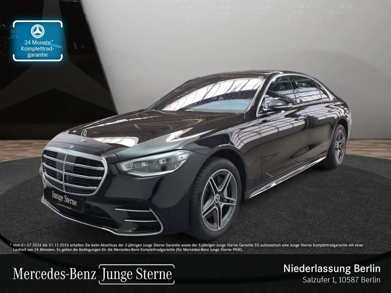 Mercedes-Benz S 350 d L 4M AMG+PANO+DIGITAL-L+BURMESTER3D+19" — photo 1 of 15