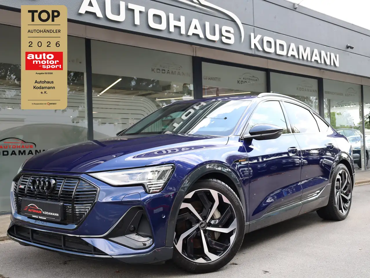 Audi e-tron Sportback 55 quattro S-Line*Luft*AHK*21'' — photo 1 of 40