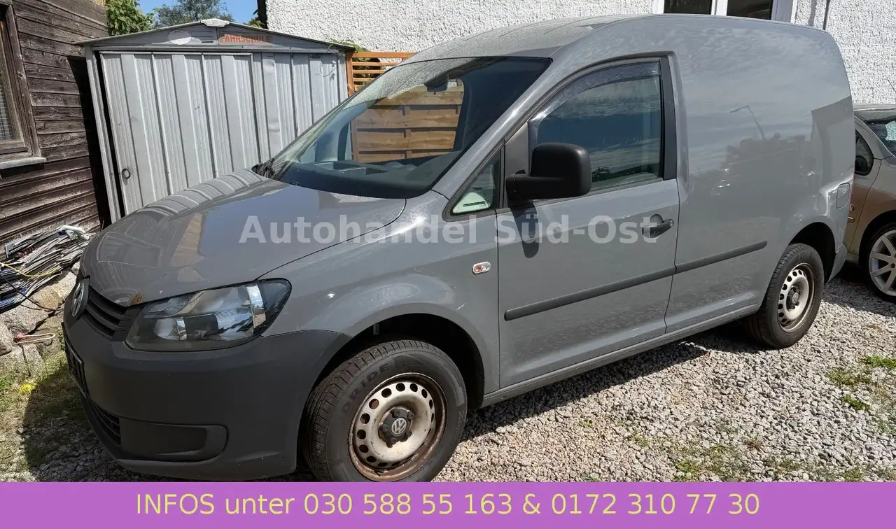 Volkswagen Caddy Kasten Klima 1.Hand — photo 1 of 13
