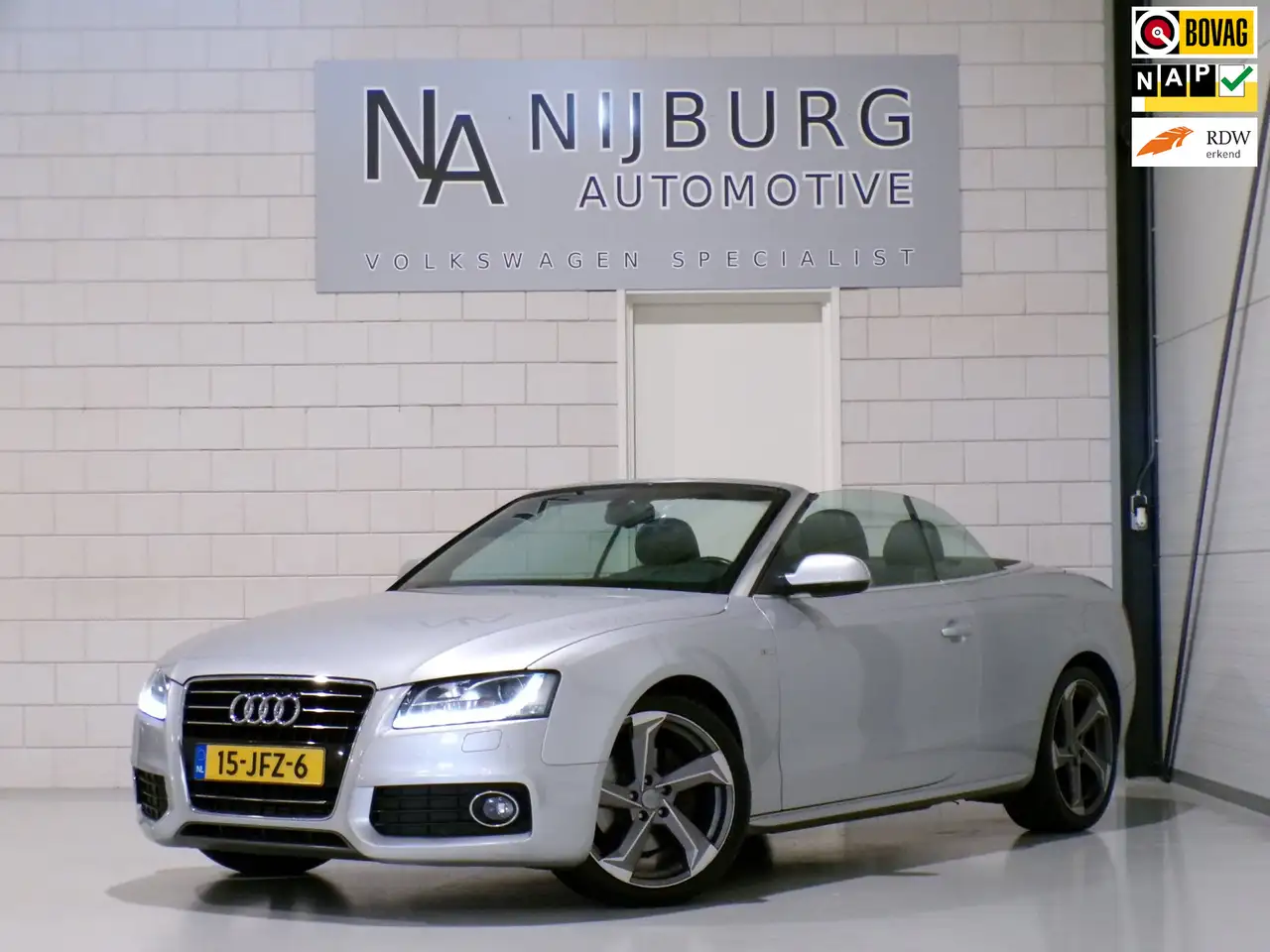 Audi A5 Cabriolet 2.0 TFSI S-Line "Origineel NL!" 2x S lin — photo 1 of 39