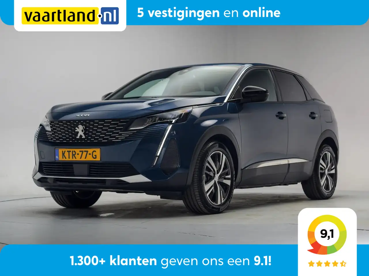 Peugeot 3008 Hybrid 180 Allure pack [ Navi Apple/Android Clima — photo 1 of 40