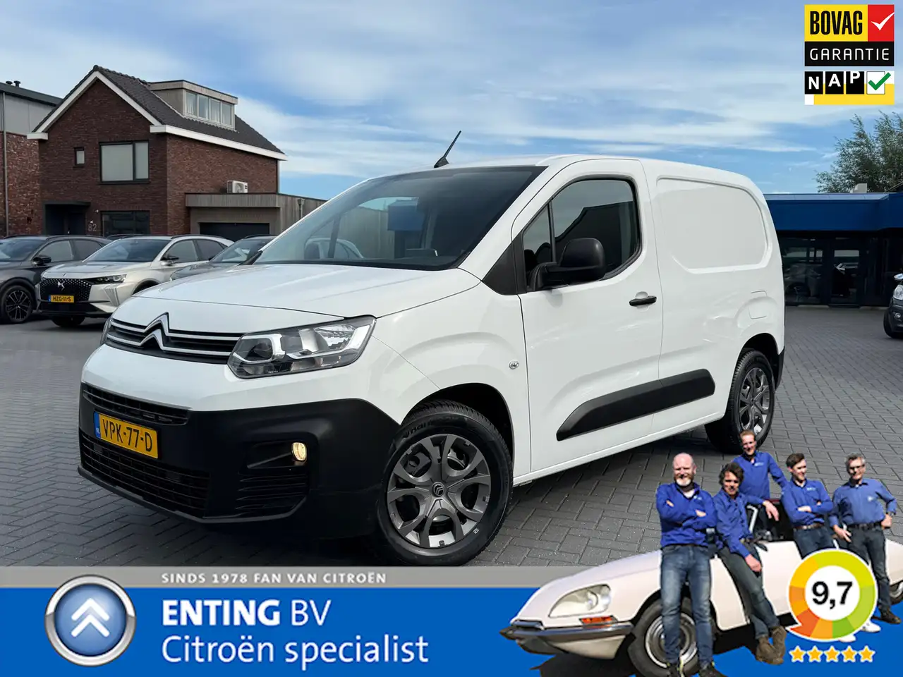 Citroen Berlingo Ë-Berlingo Club 136PK 50 kWh 3 FASE SNELLADEN APPL — photo 1 of 40
