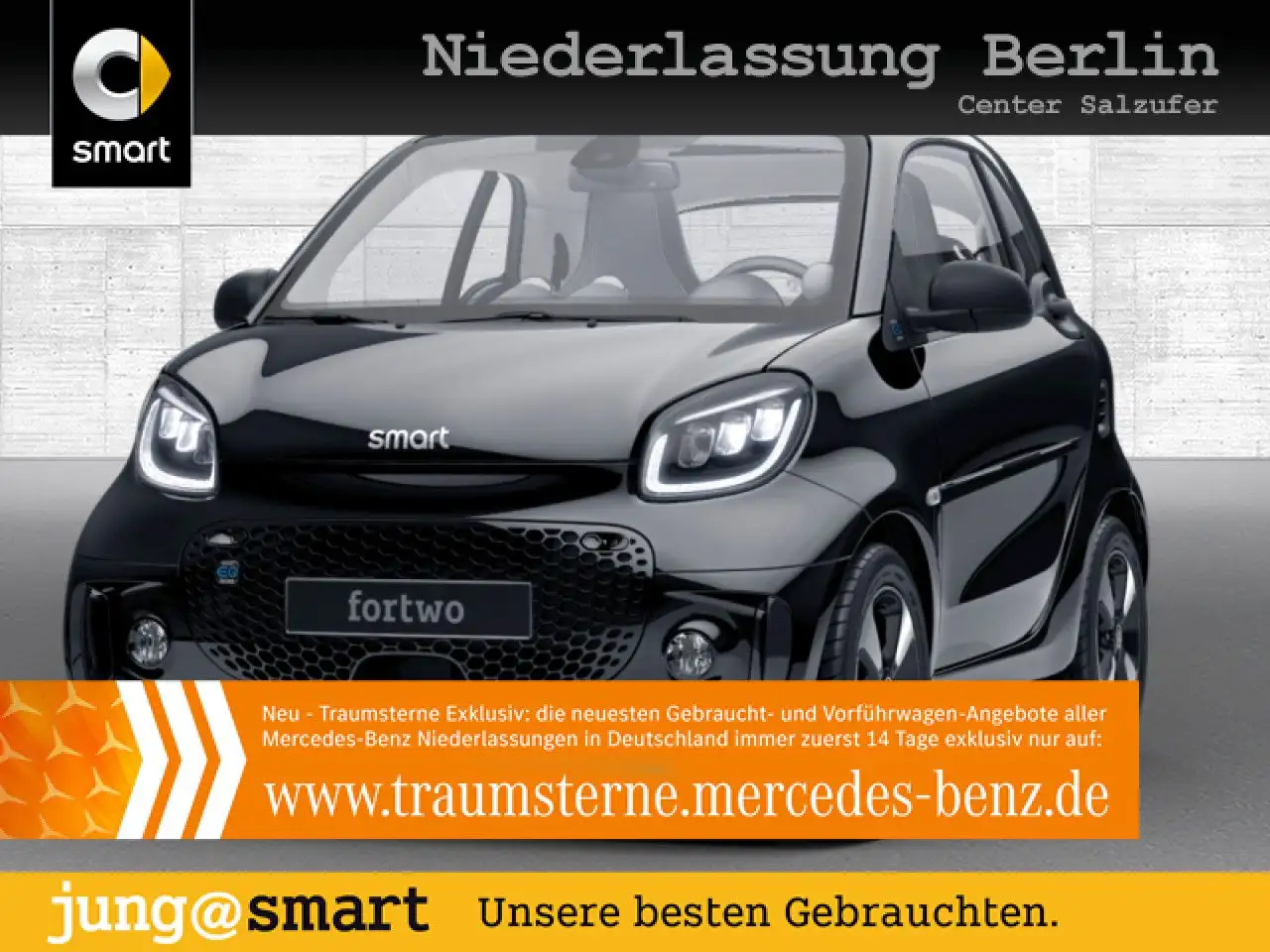 smart forTwo coupé 60kWed passion SHZ Pano PDC+Kamera — photo 1 of 15