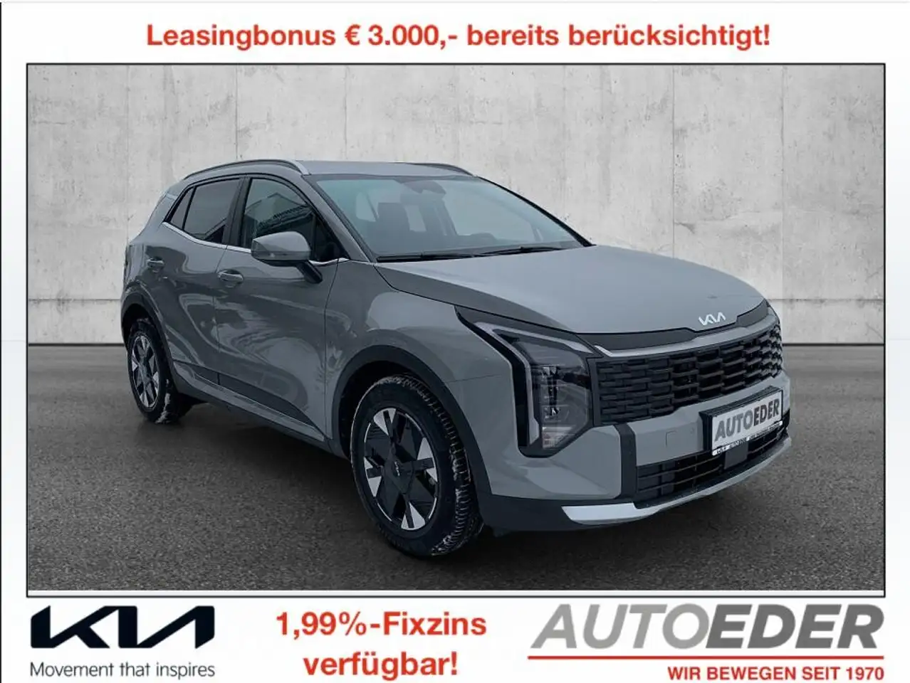 Kia Sportage 1,6 TGDI Silber — photo 1 of 17