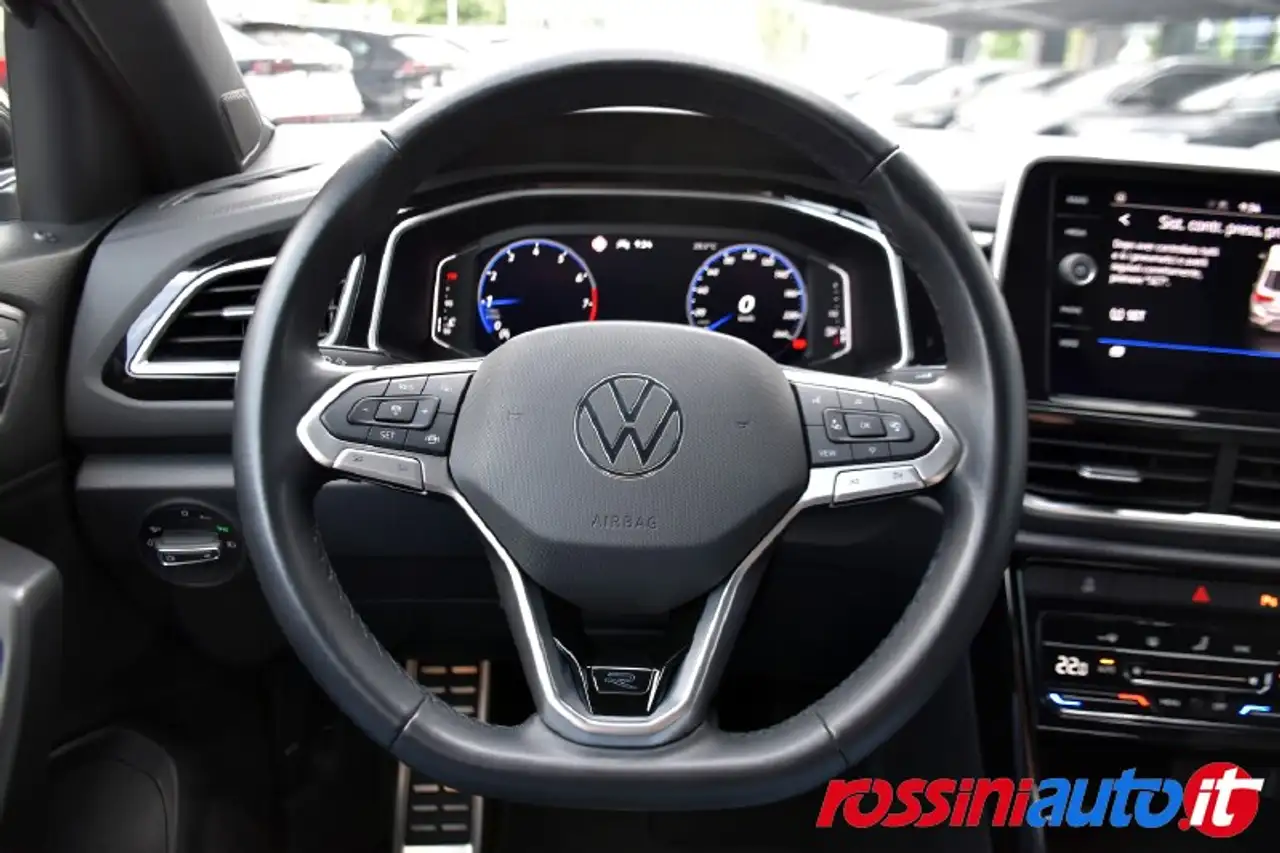 2024 Volkswagen T-Cross 1.0 TSI 116 CV R-LINE + TECH PACK - RETROCAMERA - KEYLESS GO/ACCESS - 2XCLIMATRONIC + RUOTINO + MANCORRENTI CROM, photograph 9