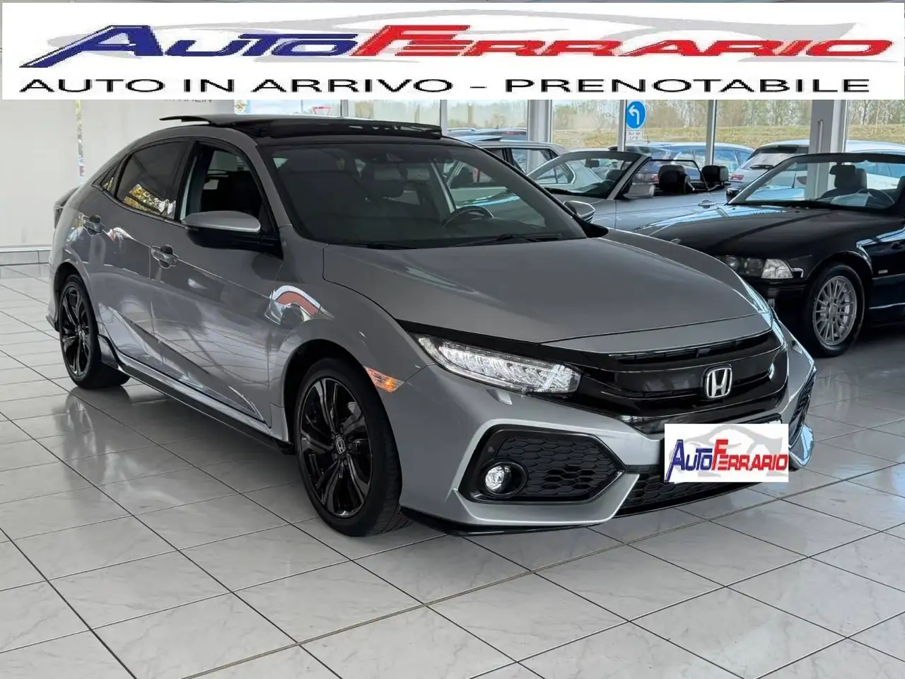 Honda Civic SPORT PLUS SOSPENSIONI AUTOLIVELLANTI TETTO APRIBILE SENS PARK RETROCAMERA CRUISE CONTROL SEDILI RISCALDATI NAVY — photo 1 of 15