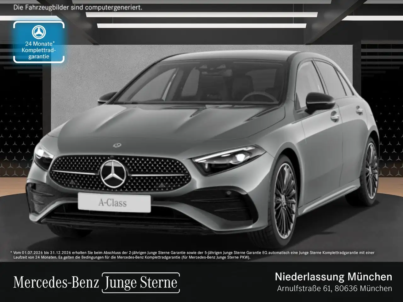 Mercedes-Benz A 250 e AMG+NIGHT+PANO+360°+MULTIBEAM+HUD+KEYLESS — photo 1 of 15