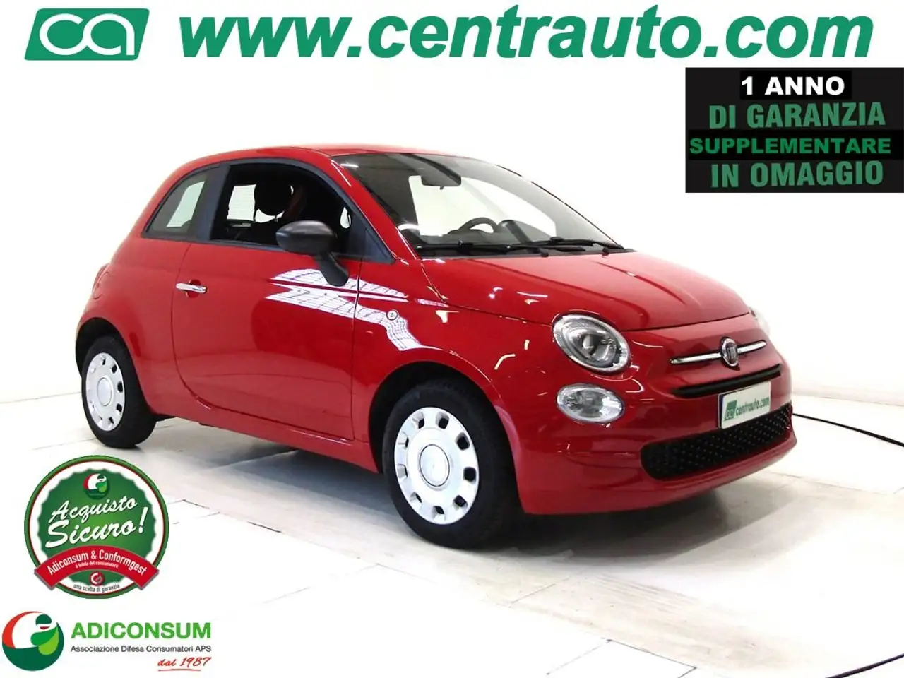 Fiat 500 1.0 Hybrid Manuale * OK NEOPATENTATI * — photo 1 of 15