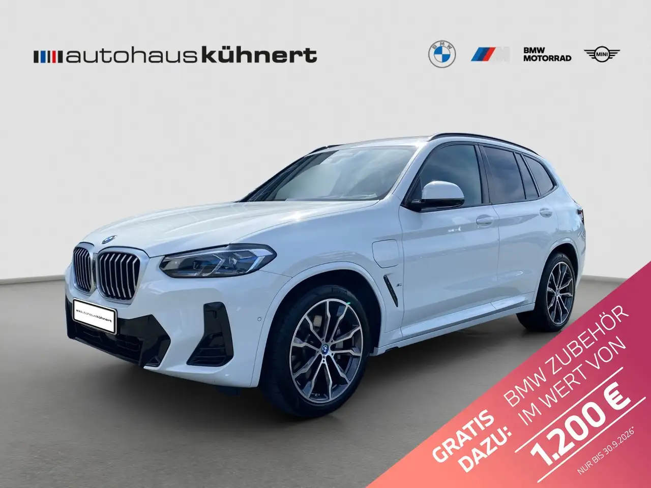 BMW X3 xDrive 30e ///M-Sport Laser ACC 360° AHK HiFi — photo 1 of 15