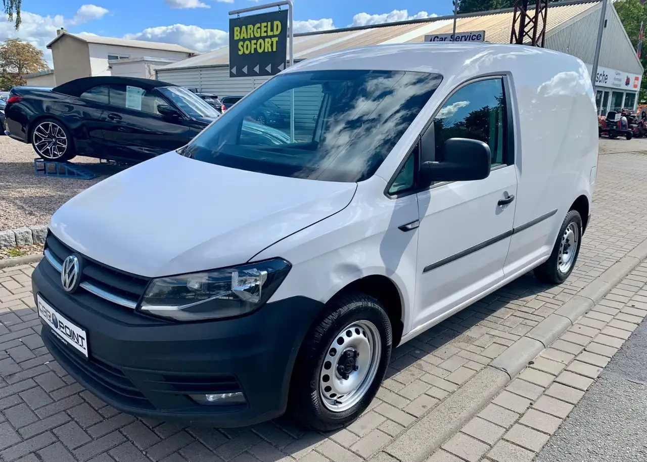 Volkswagen Caddy Kasten, Klima, 1.Ha. Sortimo, Tüv: 07.2027 — photo 1 of 17