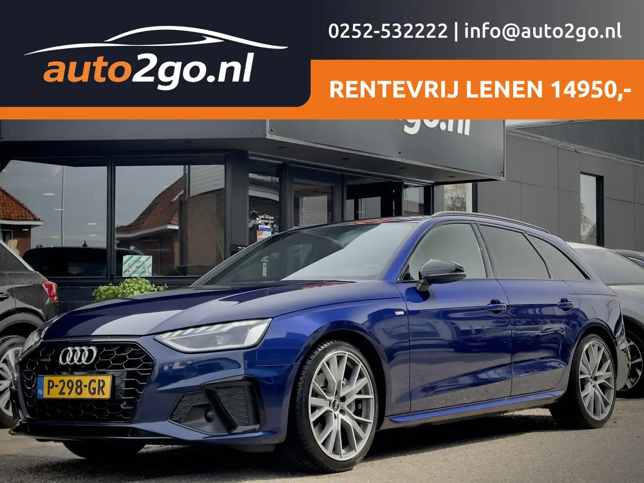 Audi A4 Avant QUATTRO S-LINE ACTIE! BETAAL NU 50% 14950 DE — photo 1 of 38