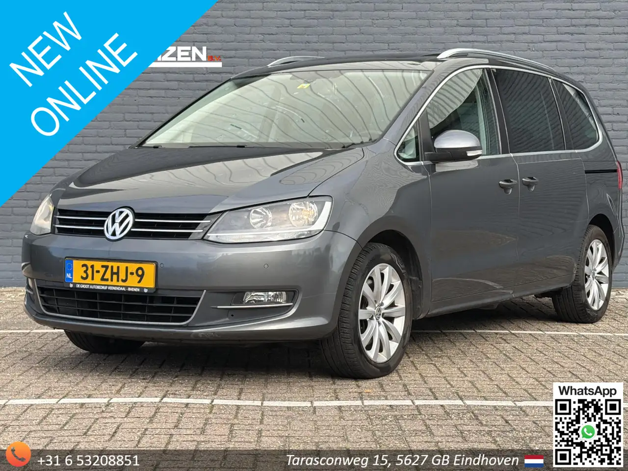 Volkswagen Sharan 1.4 TSI Highline 7p. Automaat | Pano | Camera | Le — photo 1 of 22