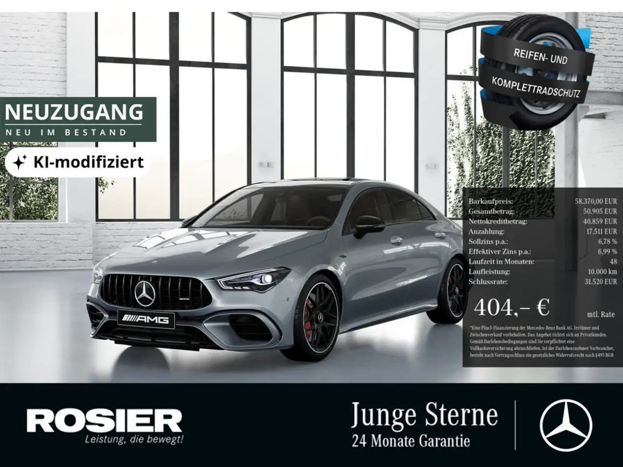 Mercedes-Benz CLA 45 AMG S 4M+ Premium NIGHT PANO LED NAVI — photo 1 of 25